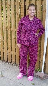Preparing for Surgery | Hannah's new PJs 1