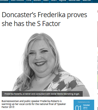 Doncaster's Frederika has the S Factor