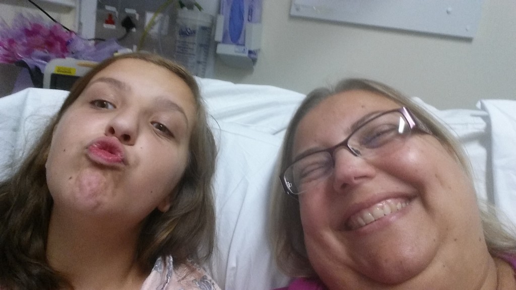 Recovering from heart surgery | snuggles and selfies before girlie TV night