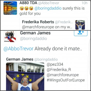 Brexit | March for Europe | Frederika Roberts | Abusive Tweet 3
